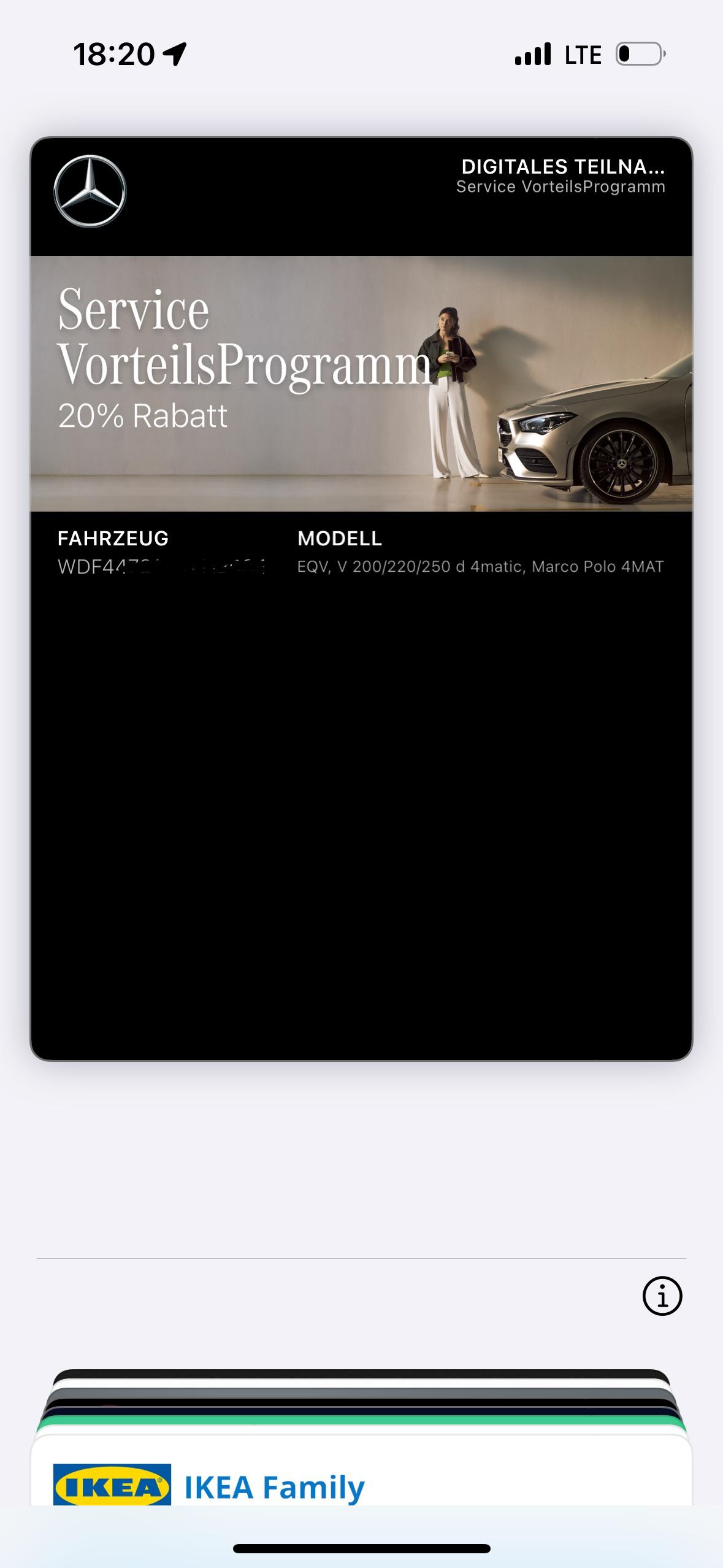 Aktuelle Kosten Service B