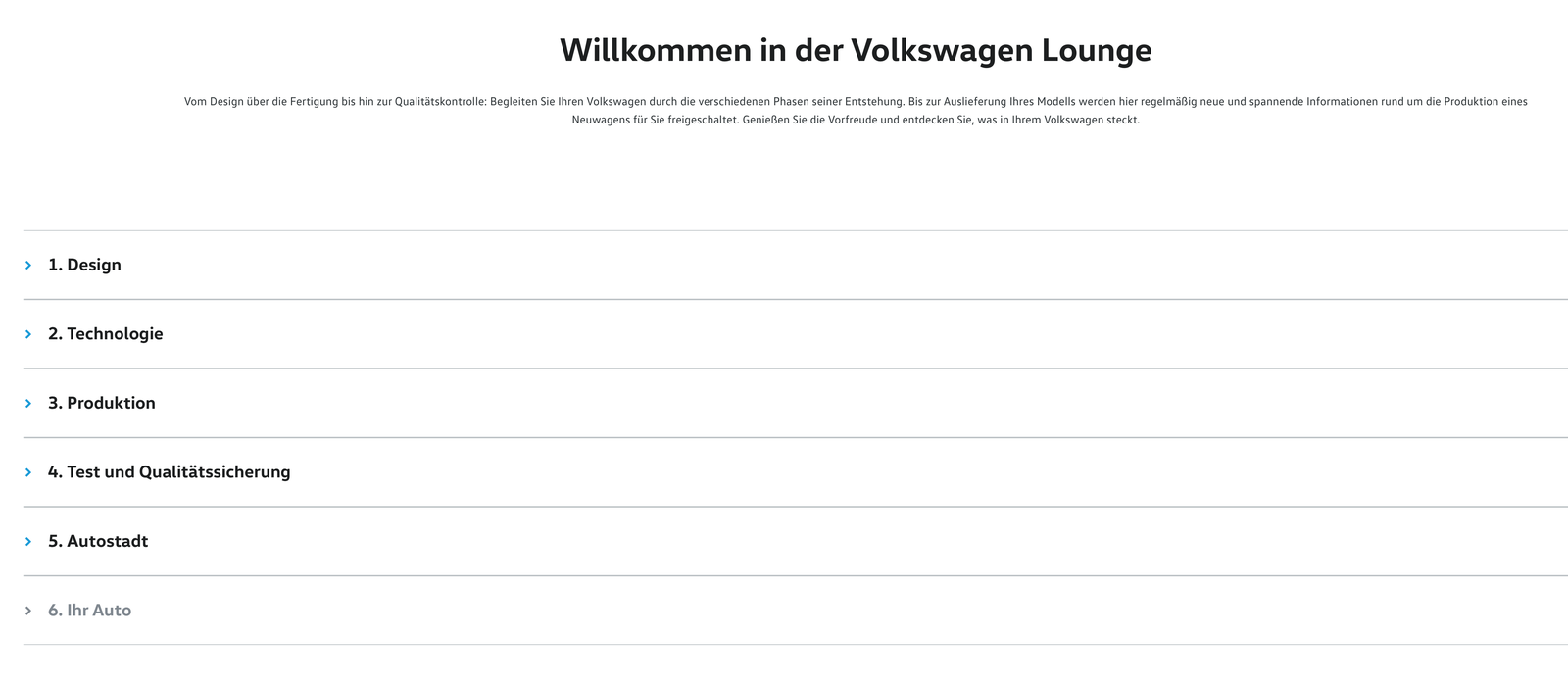 Aktuelle Lieferzeiten (außer GTI)