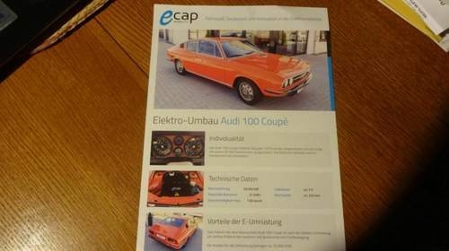 Elektroumrüstung Audi F 104
