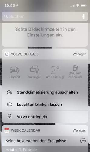 VOC iOS Widget