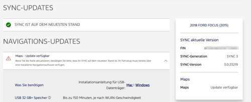 Maps - Update verfügbar