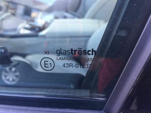 Akustikglas Testwagen
