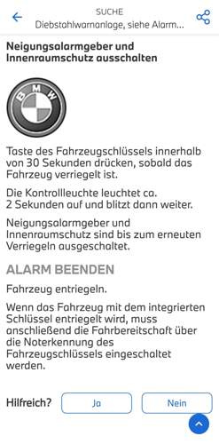 Drivers Guide - Innenraumüberwachung dea