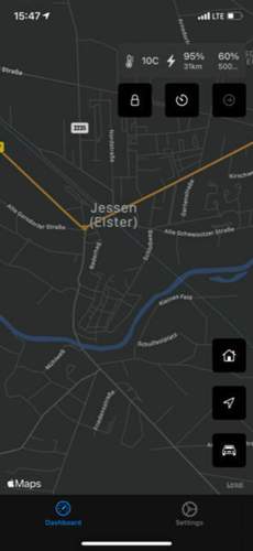 Dashboard in der App