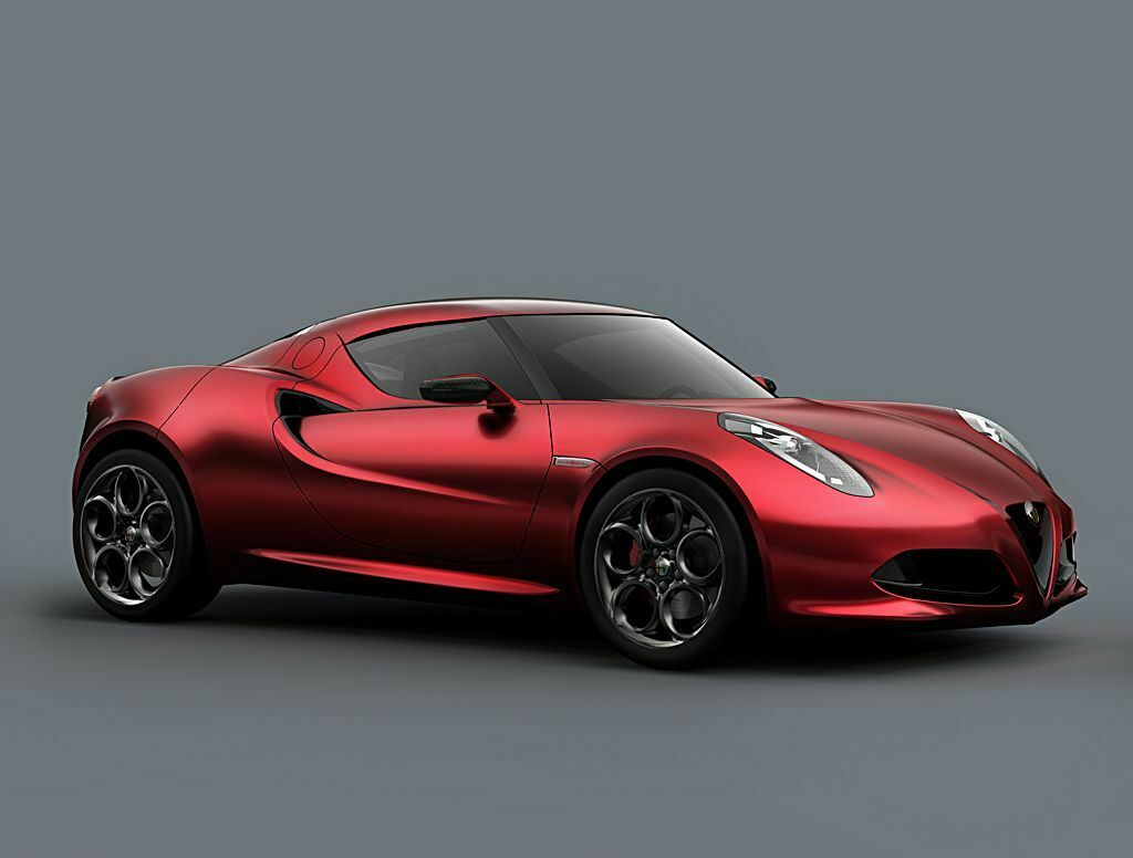 Alfa Romeo 4C Concept Seitenansicht