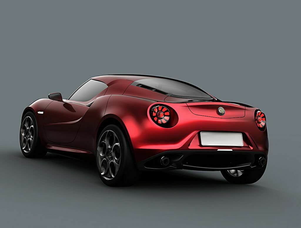 Alfa Romeo 4C Concept Heck