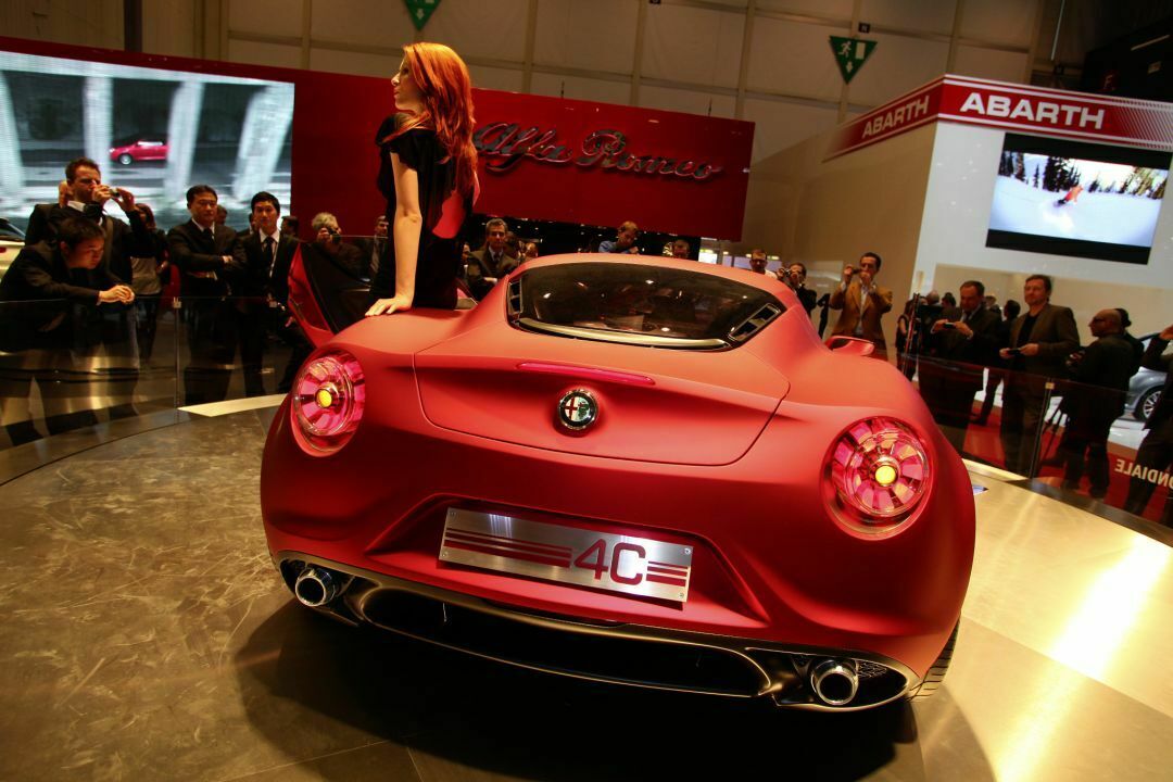 Alfa Romeo 4C Concept Heck