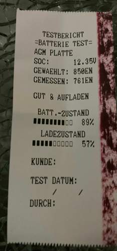 Testbericht Batterie