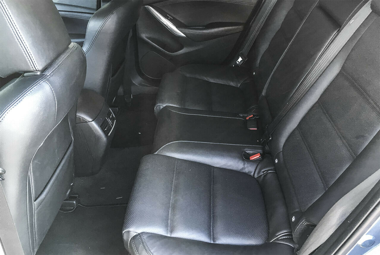 Der Mazda 6 Kombi im Dauertest: Blick auf die Rücksitzbank
