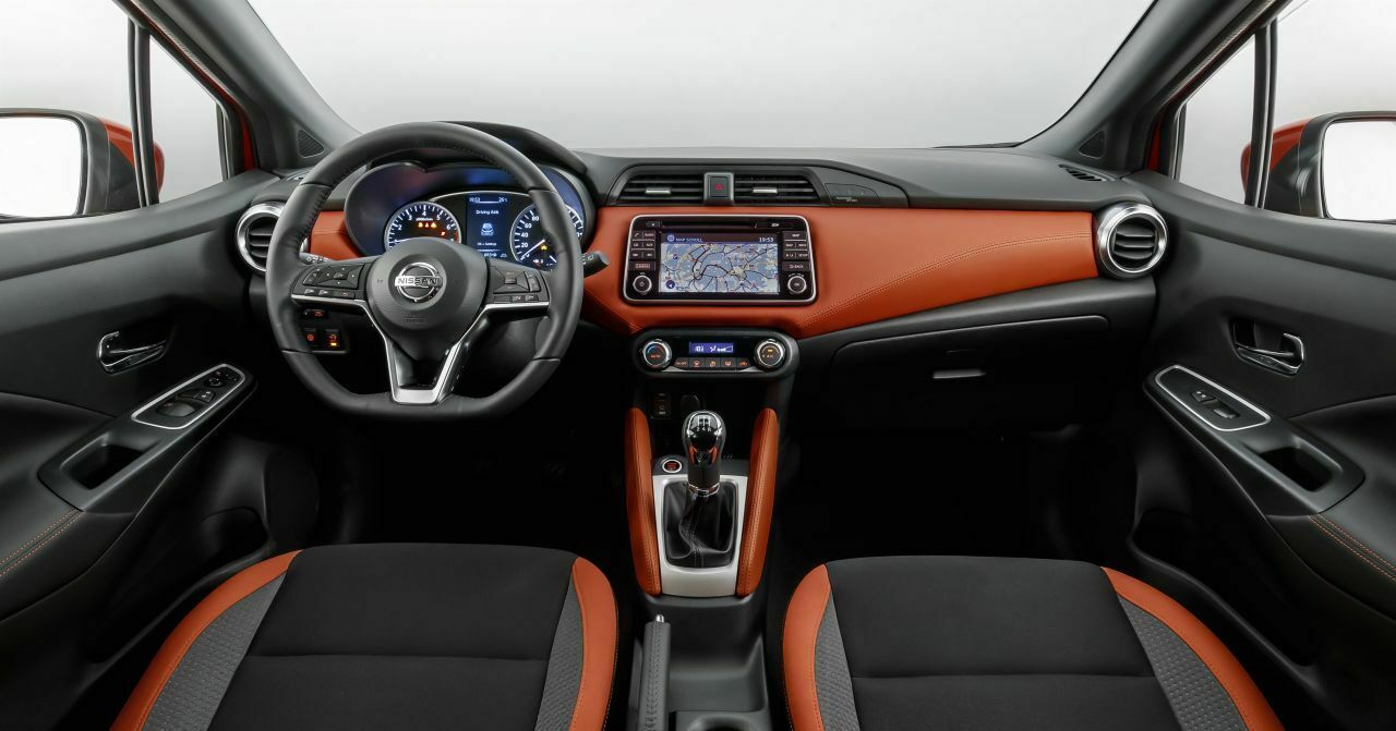 Übersichtlich: Das Cockpit des neuen NissanMicra