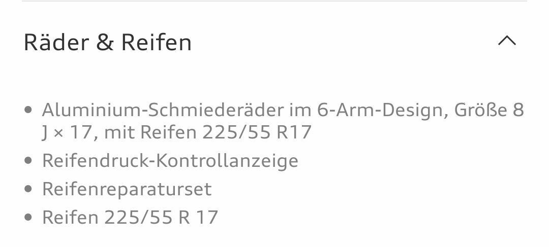 Alles rund um 20" Felgen auf dem A6