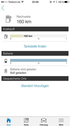 Start-reichweite-batterie