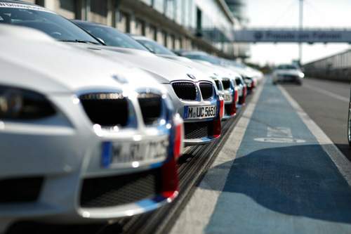 Der erste Tag, die M3 glänzen