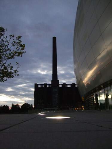 Abendstimmung in der Autostadt 2