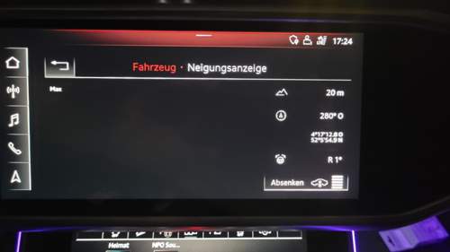 Offroad menü