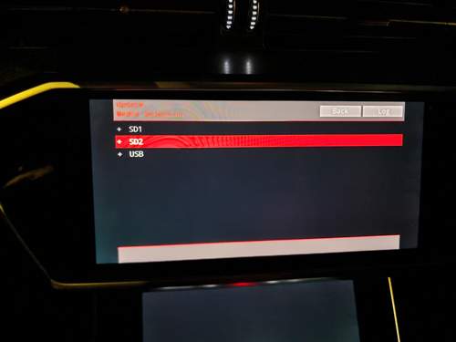 Audi A6 C8 MMI Engineering Update SD