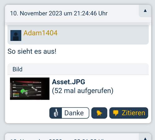 Temperatur Anzeige