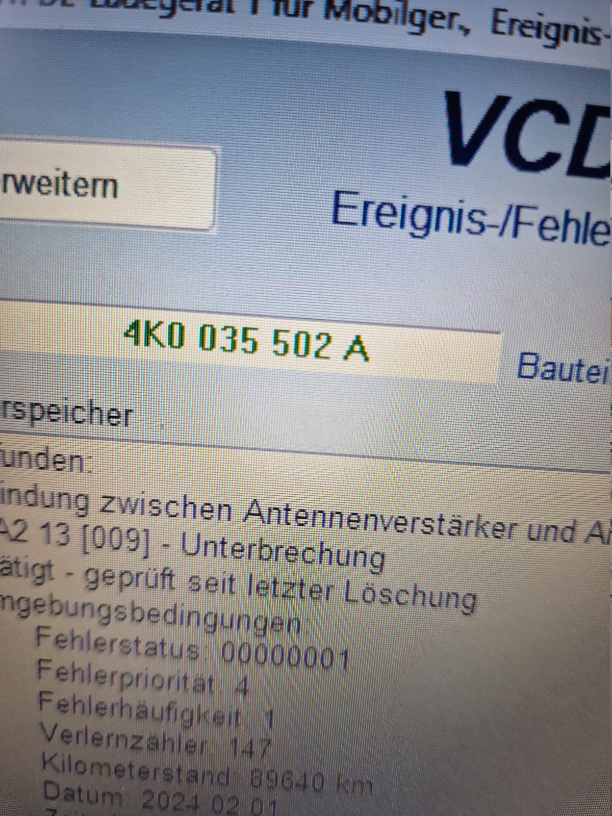 Allgemeine Codierungen VCDS VCP