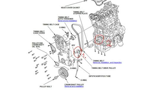 P10A2 Kurbelwellenzahnrad