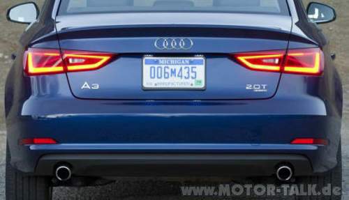 A3 Sedan US 2,0 TFSI