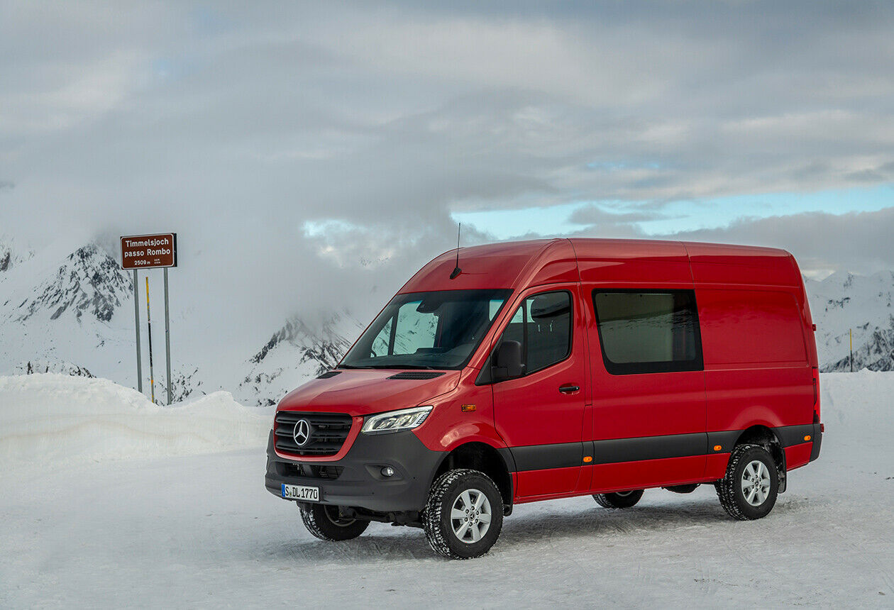 Fahrbericht Mercedes Sprinter 4x4
