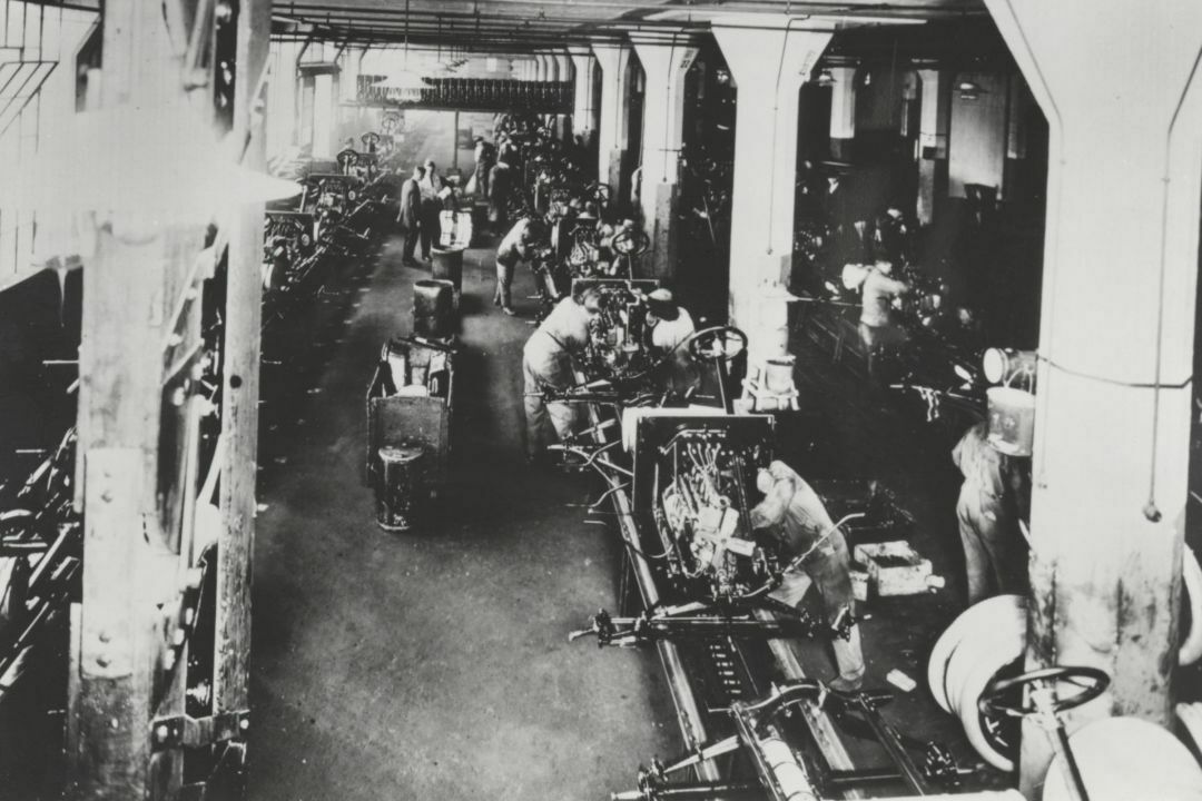 Internationalisiert: Ford-Produktion in Berlin-Westhafen, 1925