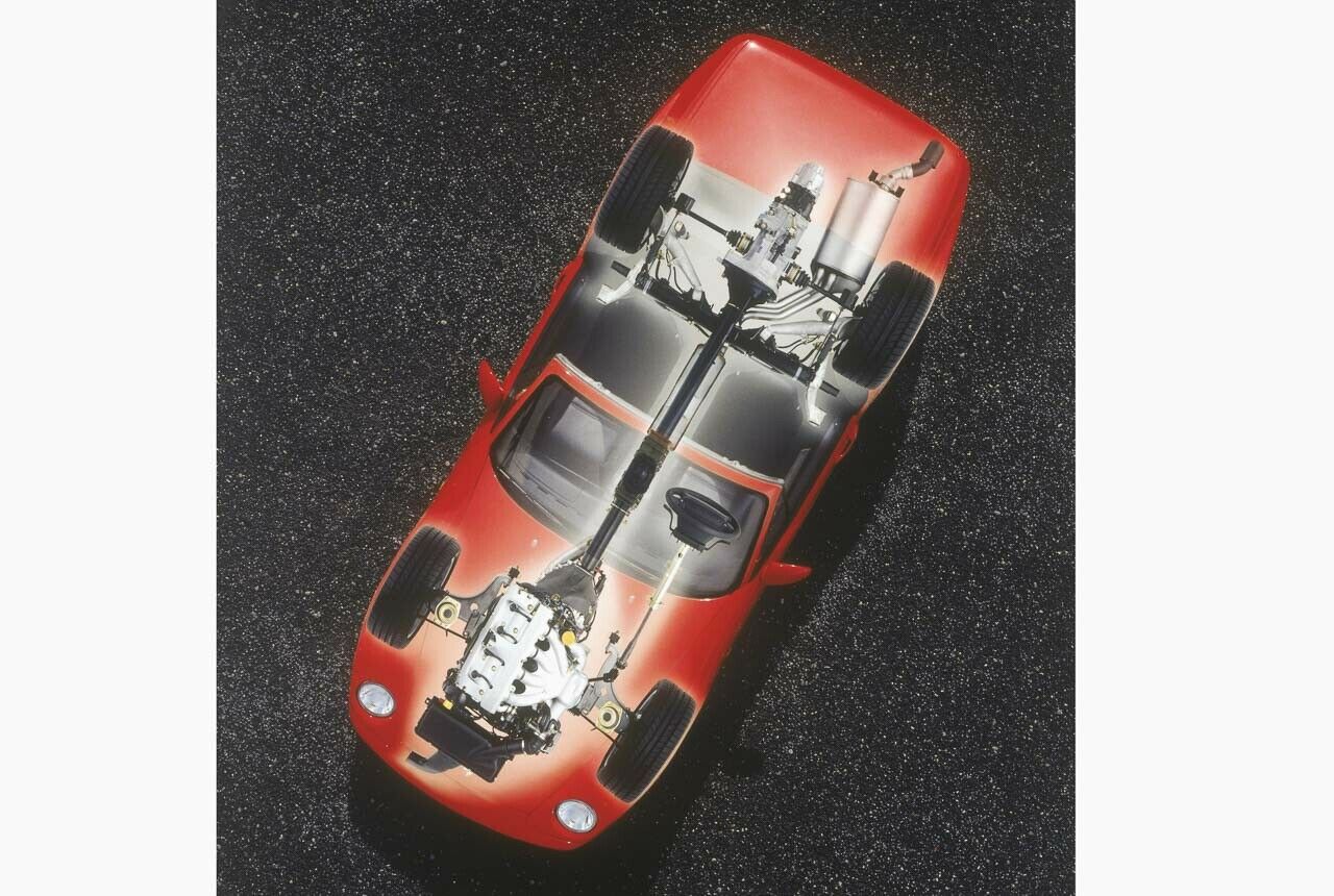 Porsche 968 in Transaxle-Bauweise