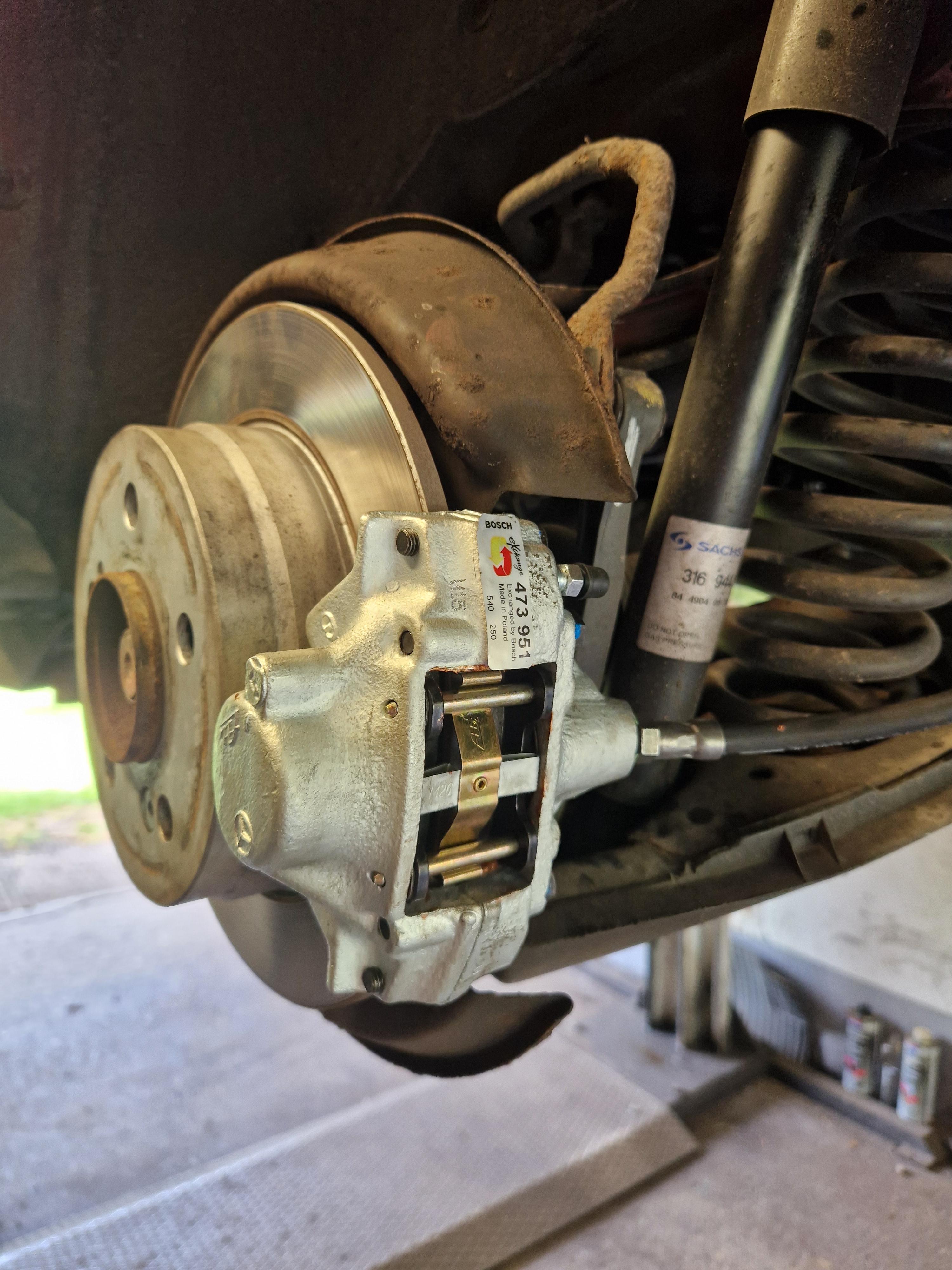 Alte Bremssättel behalten?