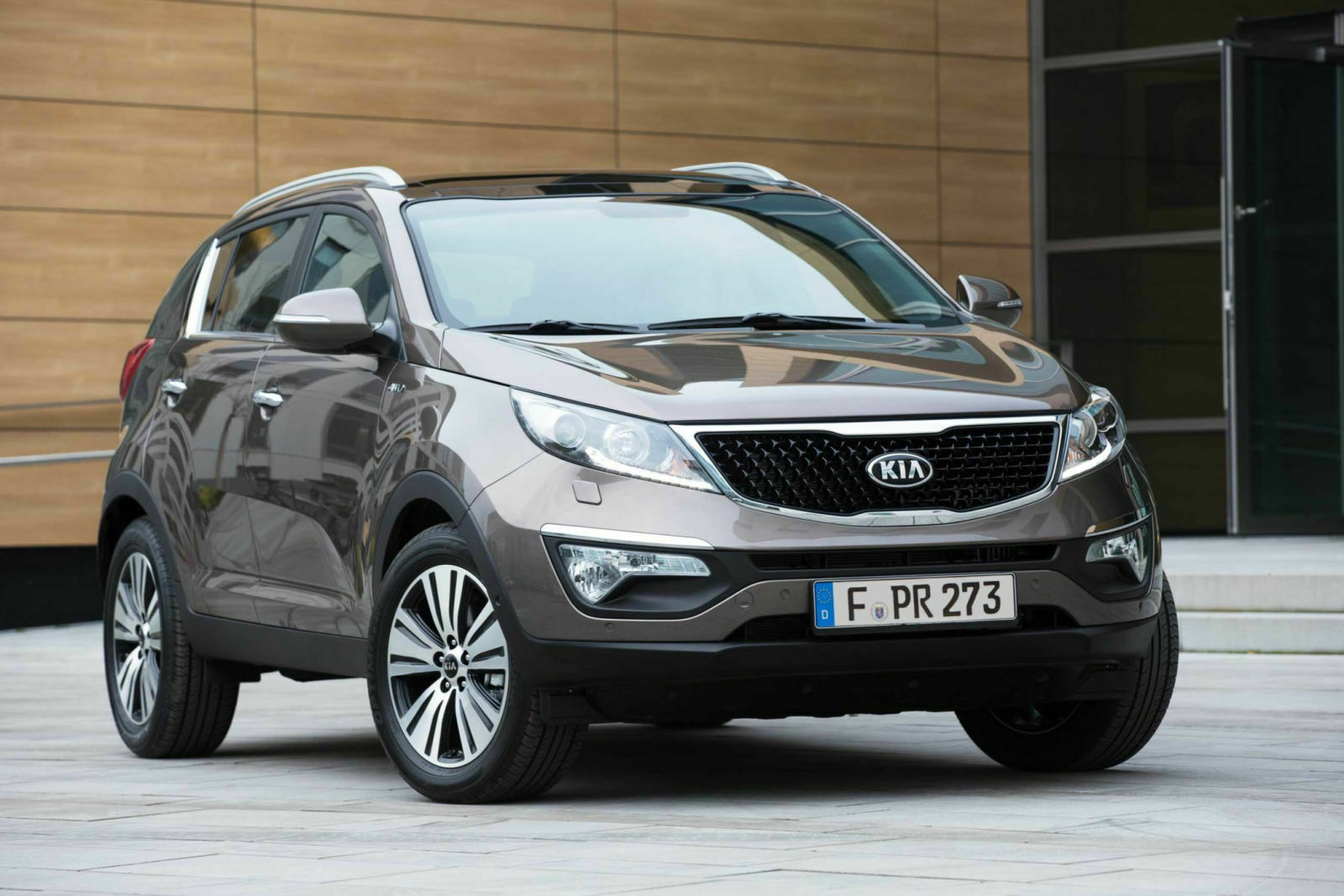 Kia Sportage Facelift: Frontansicht