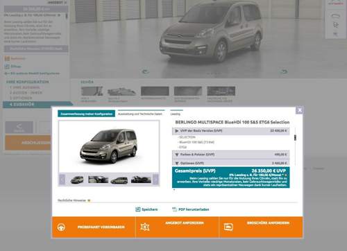 Berlingo-konfiguriert