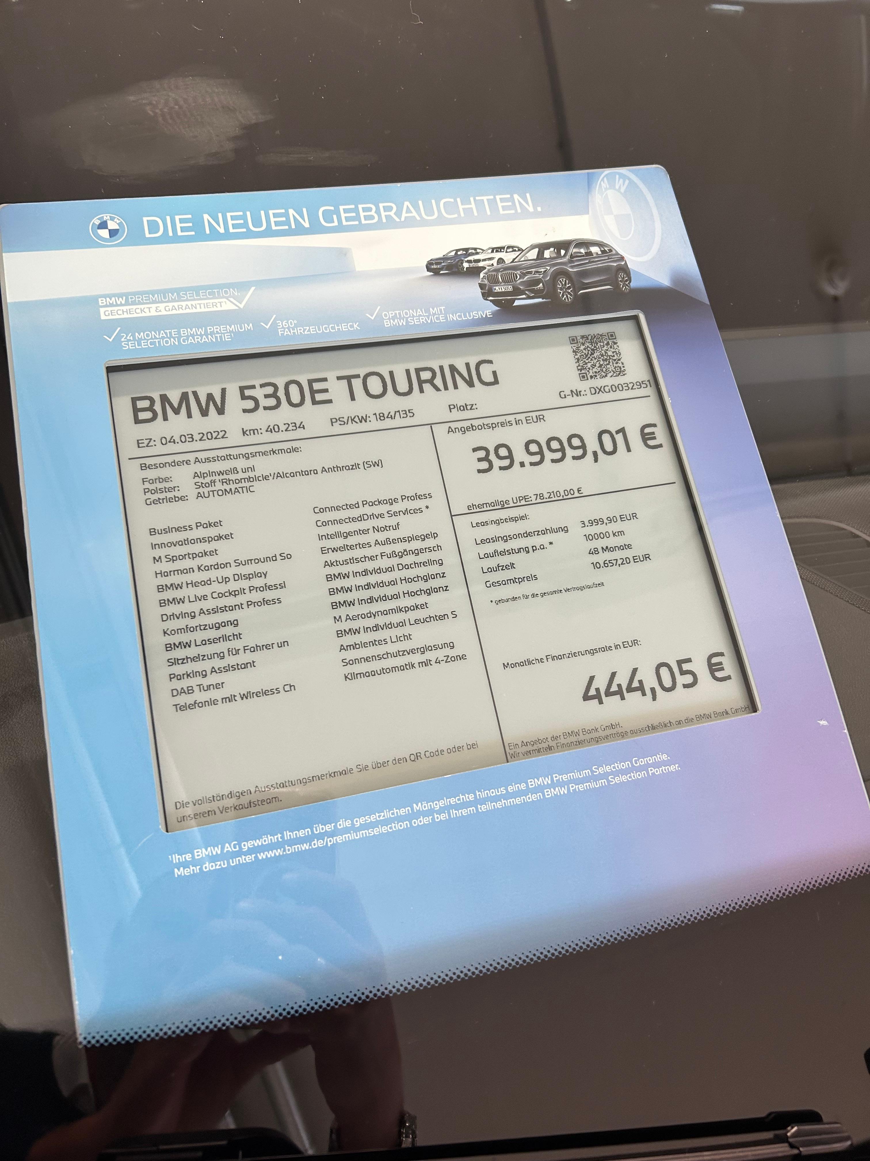 Alternativen zum G31 530d?