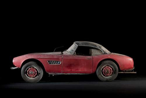 Ein Fall für die BMW-Classic-Werkstatt in Münschen war dieser BMW 507 - von Elvis Presley