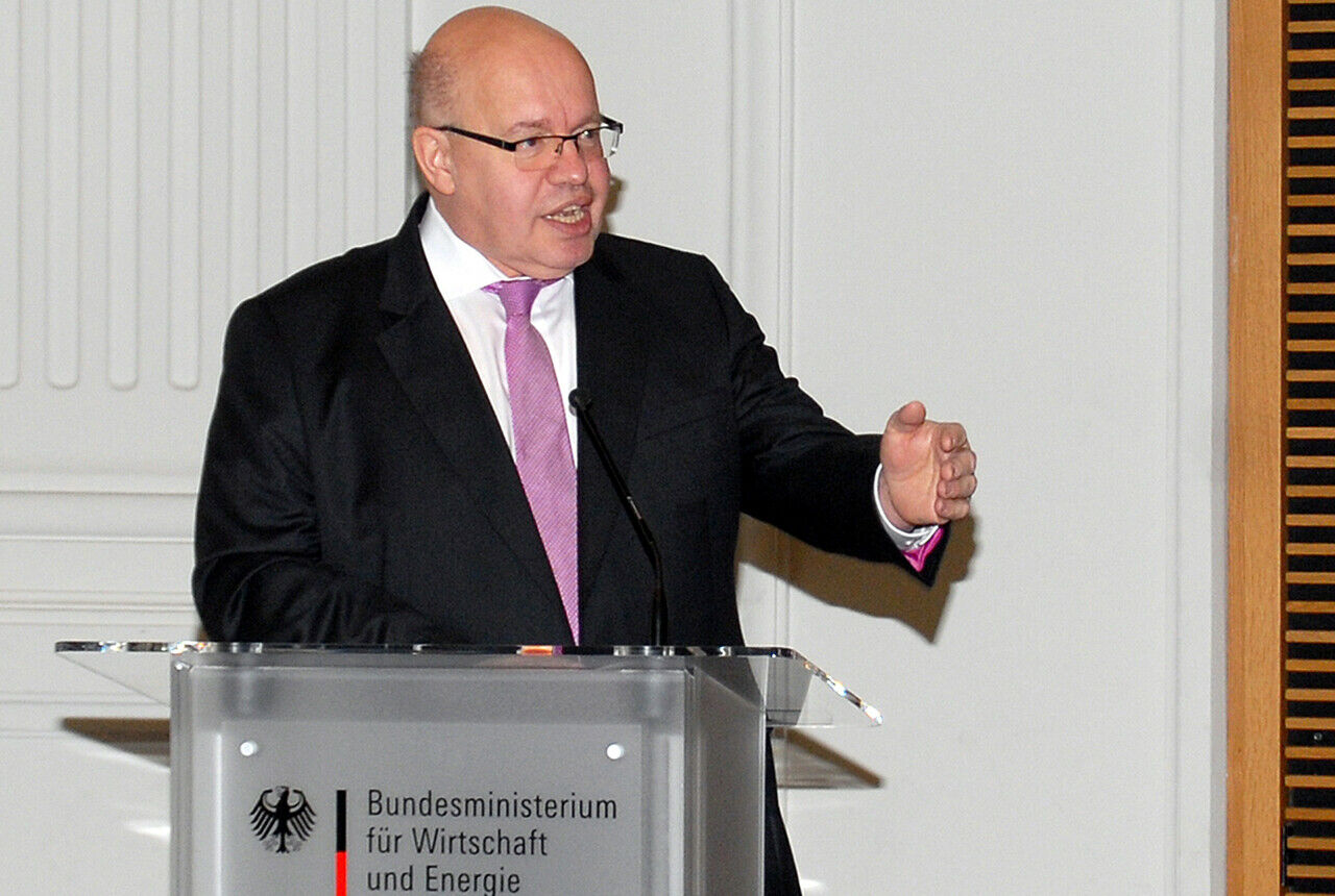 Bundeswirtschaftsminister Peter Altmaier mahnt die Automobilwirtschaft, sie solle sich nicht von der Konkurrenz abhängen lassen