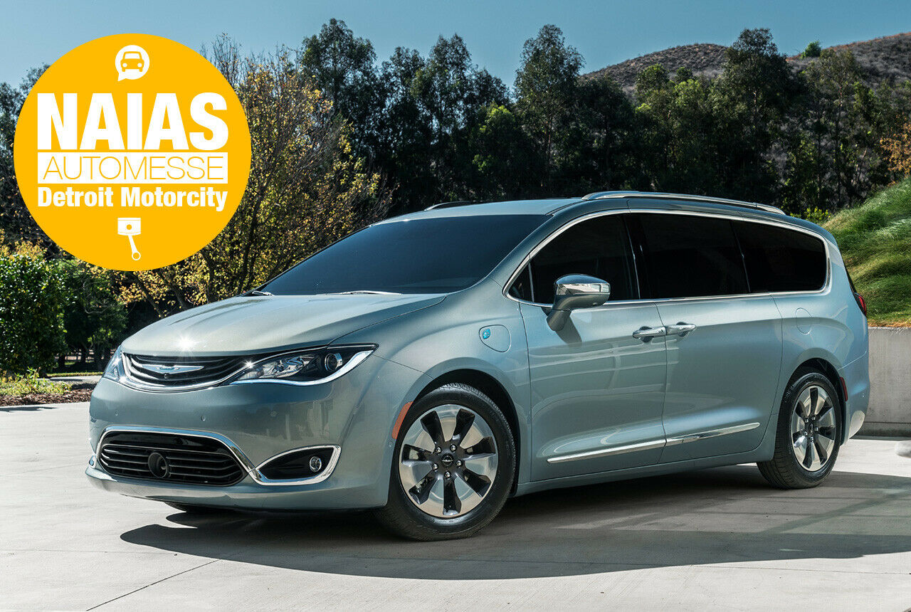 Ein feines Design, viel Luxus und ein alternativer Antrieb: Der Pacifica soll das Minivan-Segment umkrempeln. Da er die aktuellen Marktführer beerbt, stehen die Chancen dafür nicht schlecht