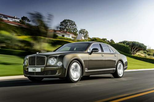 Der Bentley Mulsanne wird in der Zulassungsstatistik mit insgesamt 17 verkauften Modellen geführt