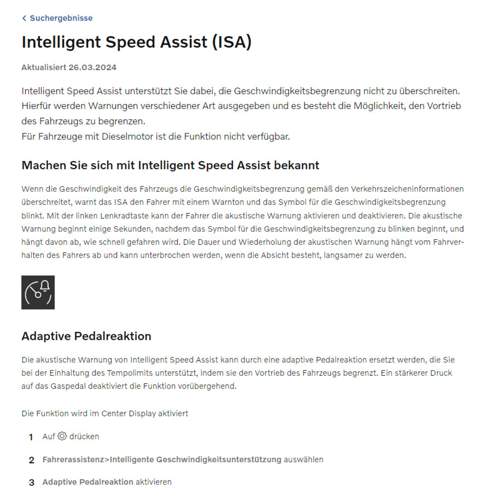 Volvo-Beschreibung ISA