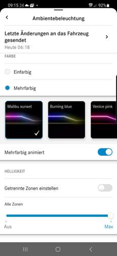 Kleine Beleuchtung