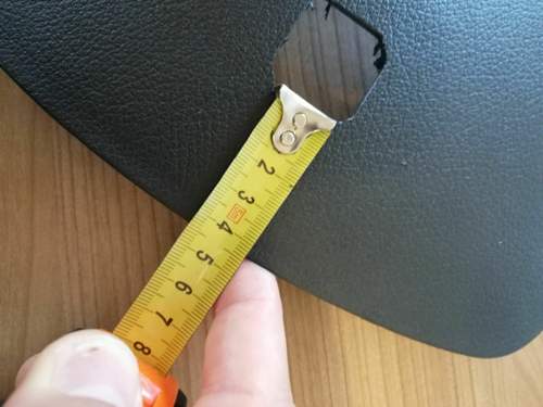 LED Abstand unten