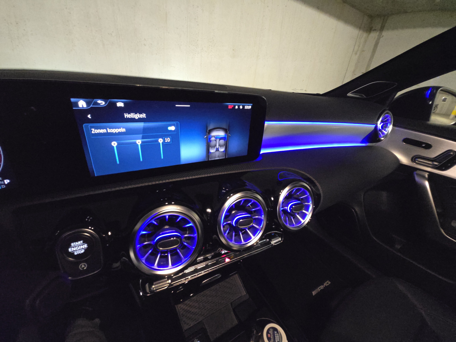 Ambientebeleuctung A200 W177 Facelist 2023