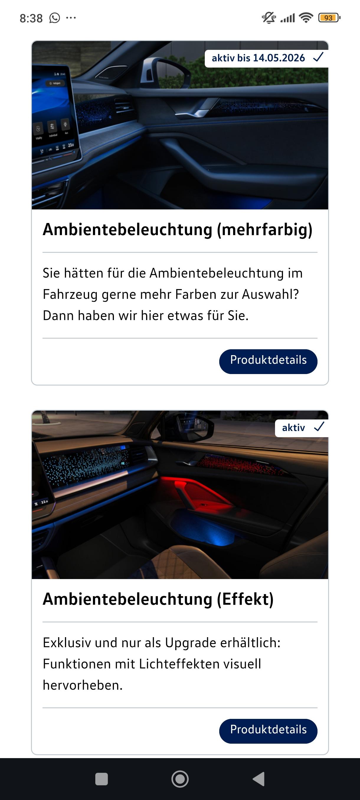 Ambientenbeleuchtung