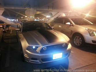 Der Mustang bei Hertz