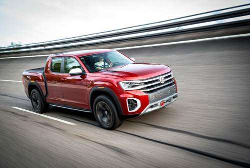 In den USA wäre der Tanoak ein Midsize-Pick-up. Er übertrifft den Amarok um einige Zentimeter