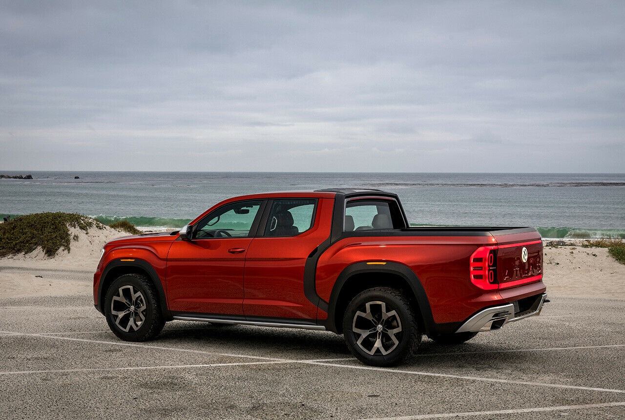 VW zeigte die Atlas-Studien auf der New York Motorshow