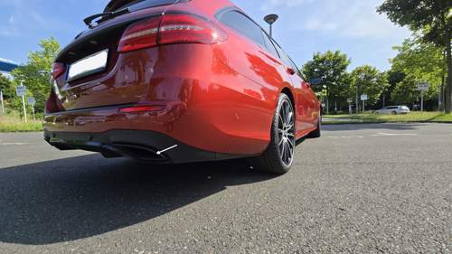 AMG-Heckschürze Auspuffblenden