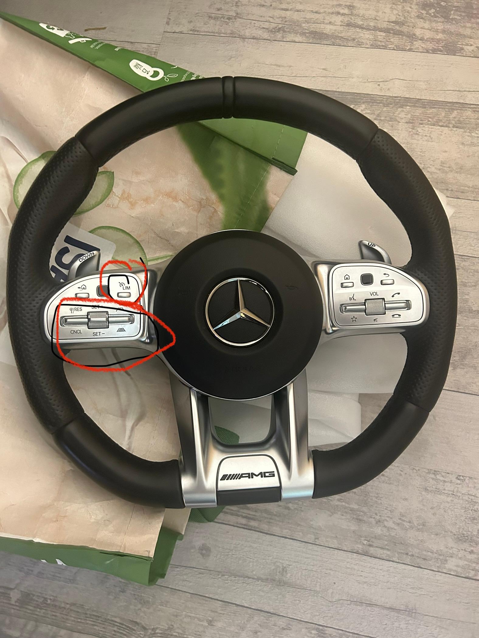AMG Lenkrad einbauen