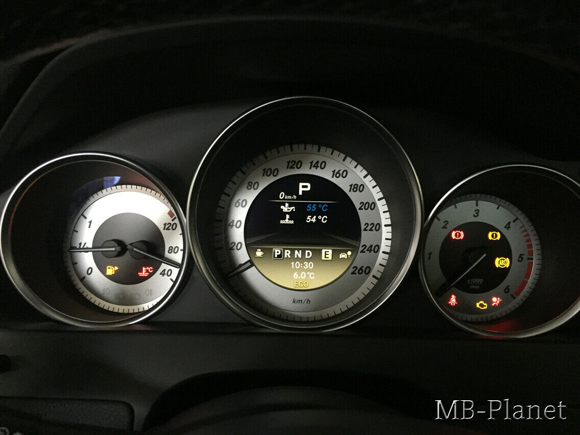 AMG Menü beim 3 Tuben Farb KI [204,207, 212, GLK, CLS C218]