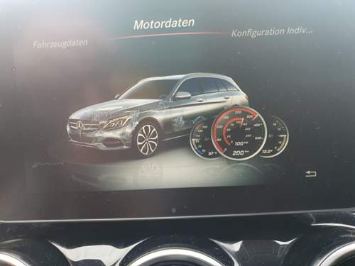 Motoröl temperatur anzeige