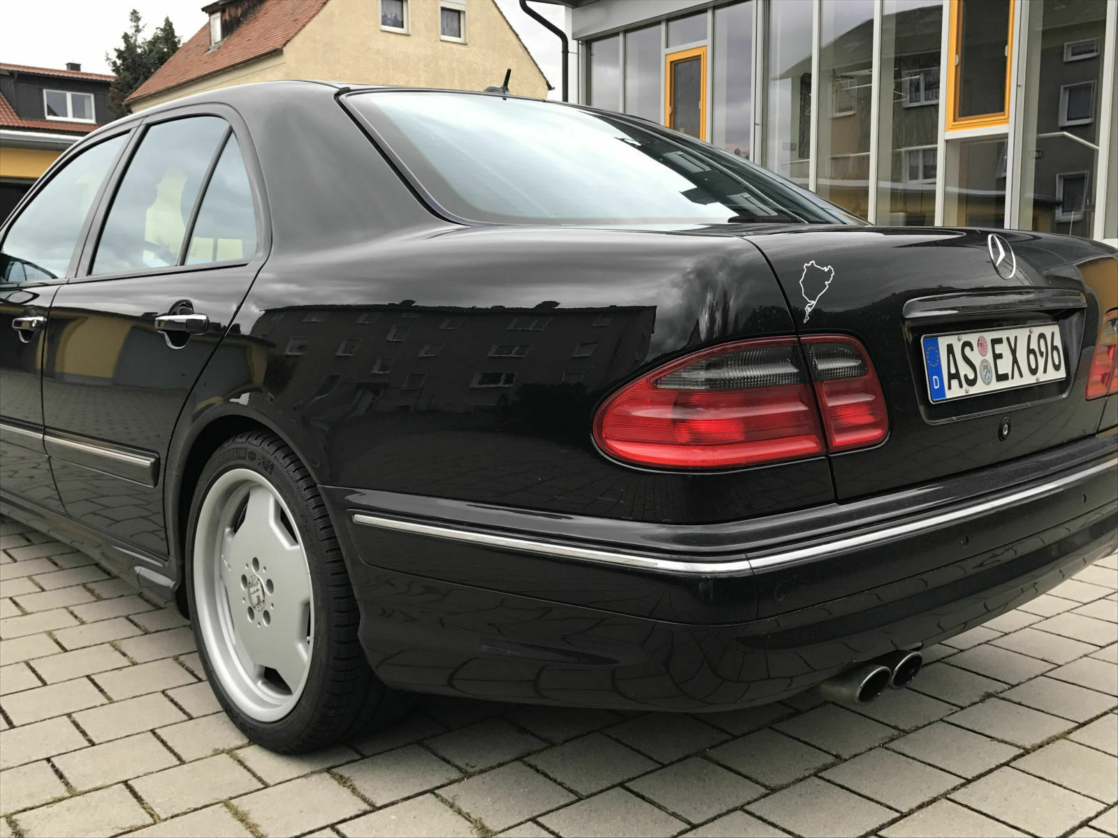 AMG Styling II Alufelgen auf dem W210