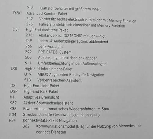 Sonderausstattung
