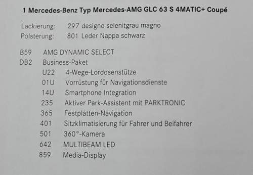 Sonderausstattung
